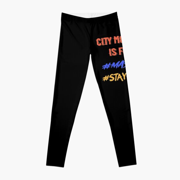 Mask on , Stay home, City morgue   Leggings RB3107 product Offical city morgue Merch