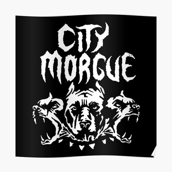 City Morgue Houndz Poster RB3107 product Offical city morgue Merch