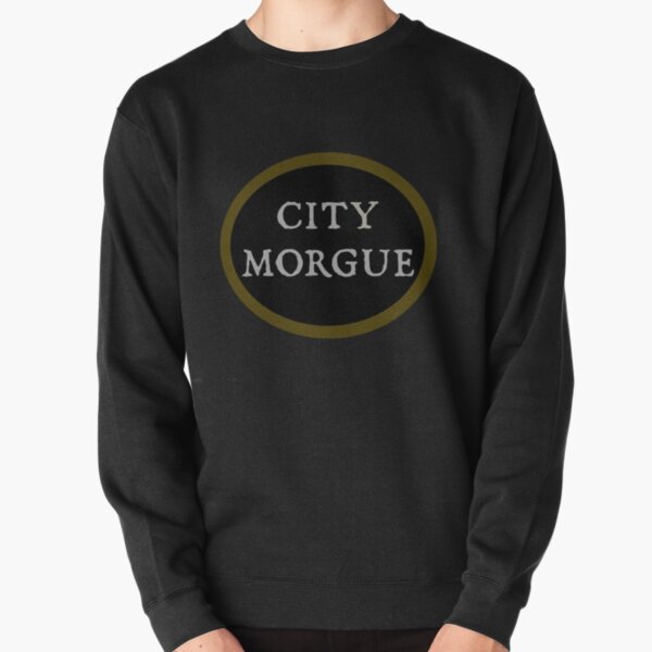 City Morgue Sticker Pullover Sweatshirt RB3107 product Offical city morgue Merch