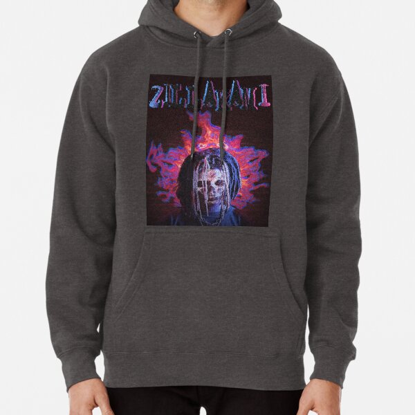 Zillakami x City Morgue FACE THE FIRE Pullover Hoodie RB3107 product Offical city morgue Merch
