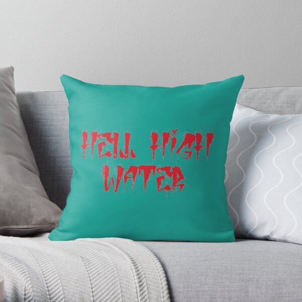 City Morgue - Hell High Water   Throw Pillow RB3107 product Offical city morgue Merch