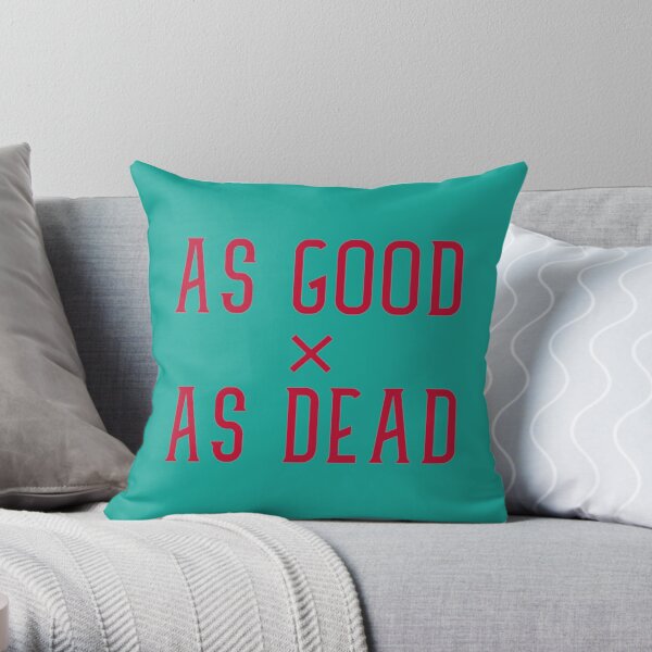 City Morgue - As Good As Dead   Throw Pillow RB3107 product Offical city morgue Merch