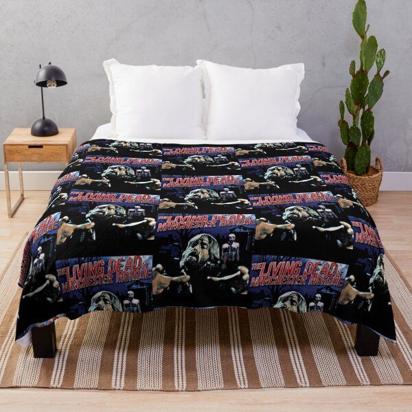 The Living Dead at Manchester Morgue   Throw Blanket RB3107 product Offical city morgue Merch