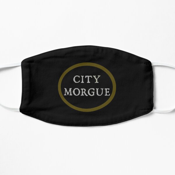City Morgue Sticker Flat Mask RB3107 product Offical city morgue Merch